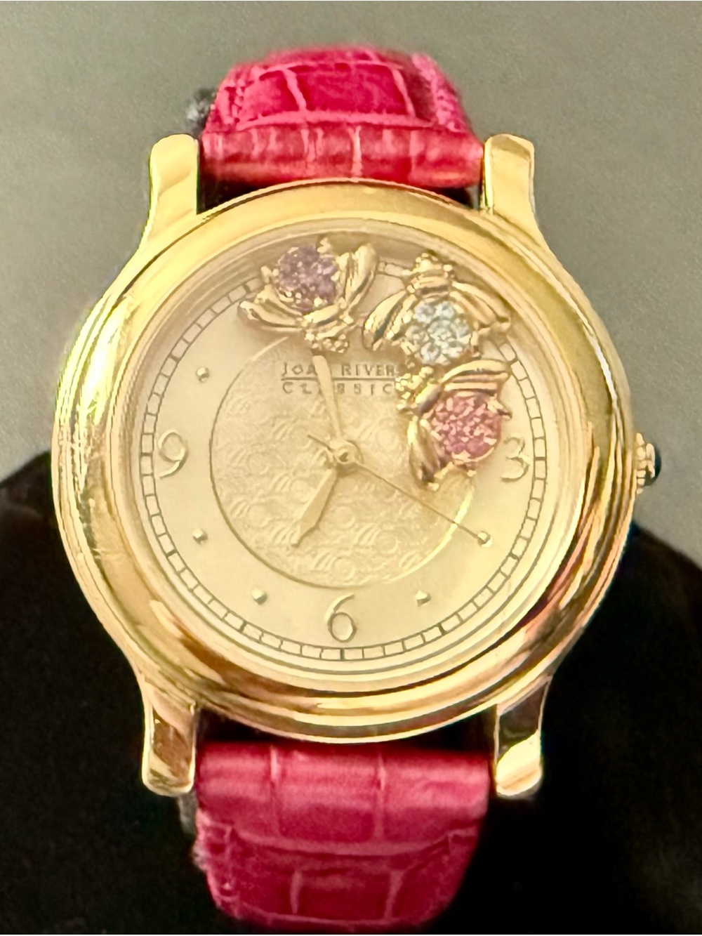 Joan Rivers Floating Bee Watch